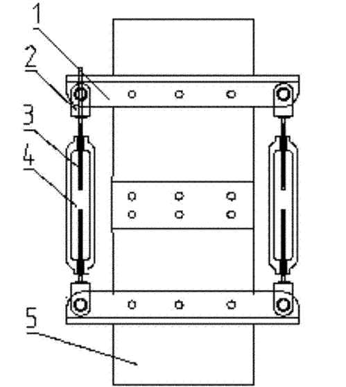 斗式提升機料斗皮帶拉緊裝置制作方法圖解 斗式提升機料斗皮帶拉緊裝置制作方法圖解